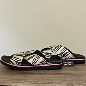 Skechers  x Diane Von Furstenberg Dazzle Walk Slide Sandals Size 7 NWT